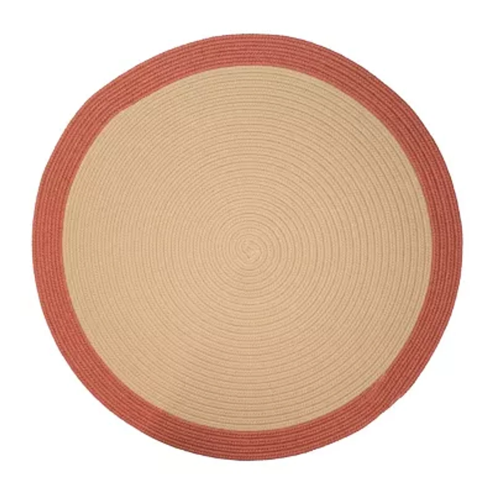 Colonial Mills Dolce Bordered Reversible Round Doormat