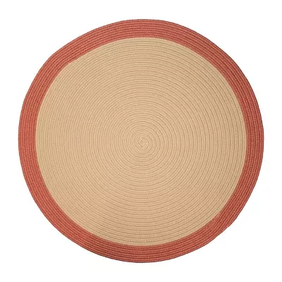 Colonial Mills Dolce Bordered Reversible Round Doormat