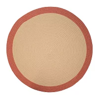 Colonial Mills Dolce Bordered Reversible Round Doormat