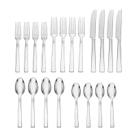 Oneida Aero 20-pc. 18/10 Stainless Steel Flatware Set