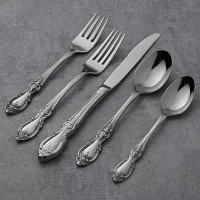 Oneida Louisiana -pc. 18/10 Stainless Steel Flatware Set