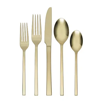 Oneida Allay Champagne 20-pc. Flatware Set