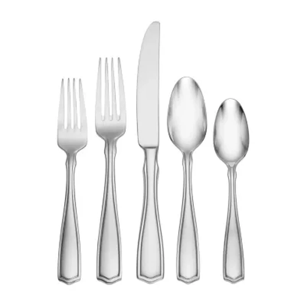 Oneida Carolina 65-pc. 18/10 Stainless Steel Flatware Set