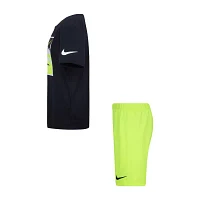 Nike 3BRAND by Russell Wilson Big Boys 2-pc. Short Set