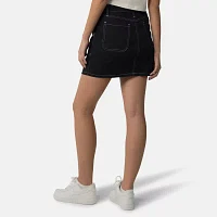 Dickies Womens High Rise Denim Skirt-Juniors