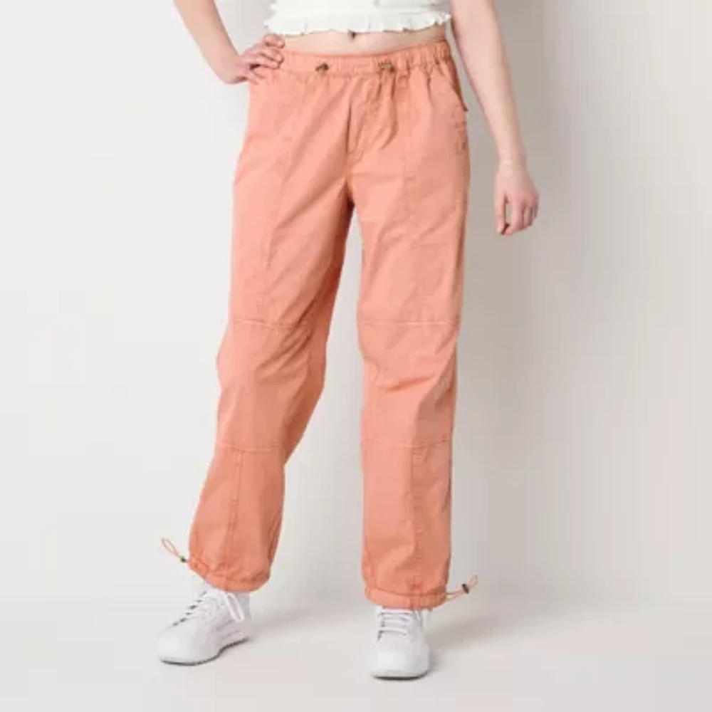 Arizona Womens Low Rise Cinched Drawstring Pants - Juniors