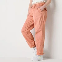 Arizona Womens Low Rise Cinched Drawstring Pants - Juniors