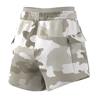 adidas Essentials 3 Stripes Camo Print Cargo Shorts