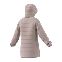 adidas Essentials 3 Stripe Light Down Long Jacket