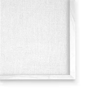 Stupell Industries Laundry Business Symbols Chart Framed Print