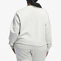 adidas Feel Cozy Crew Sweatshirt (Plus Size)