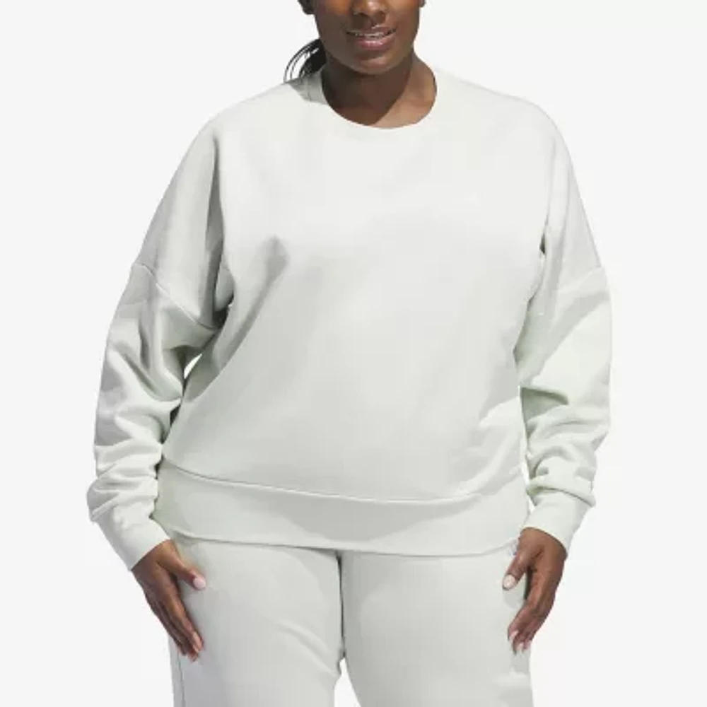 adidas Feel Cozy Crew Sweatshirt (Plus Size)