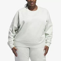 adidas Feel Cozy Crew Sweatshirt (Plus Size)