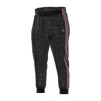 adidas Essentials Warm-Up Slim Tapered 3 Stripes Track Pants (Plus Size)