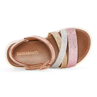 Thereabouts Lil Lila Toddler Girls Ankle Strap Footbed Sandals