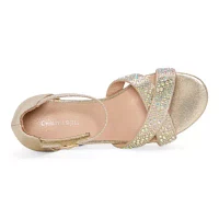 Christie & Jill Big Girls Hope Strap Sandals
