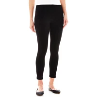 Mixit Solid Knit Leggings - Petite