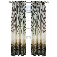 Kenya Rod Pocket Sheer Single Curtain Panels