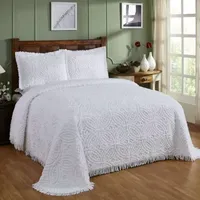 Better Trends Chenille Wedding Ring Bedspread