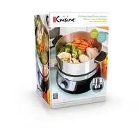 Euro Cuisine Stainless Steel Electric Food Steamer