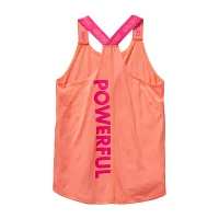 Xersion Little & Big Girls Round Neck Tank Top