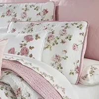 Royal Court Rosemary Floral Quilt Set