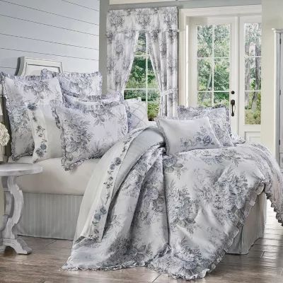 Royal Court Estelle 4-pc. Floral Extra Weight Comforter Set