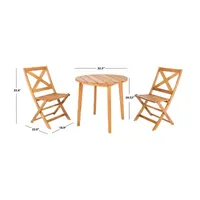 Bruna Patio Collection 3-pc. Bistro Set Folding