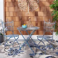 Belen Patio Collection 3-pc. Bistro Set Folding