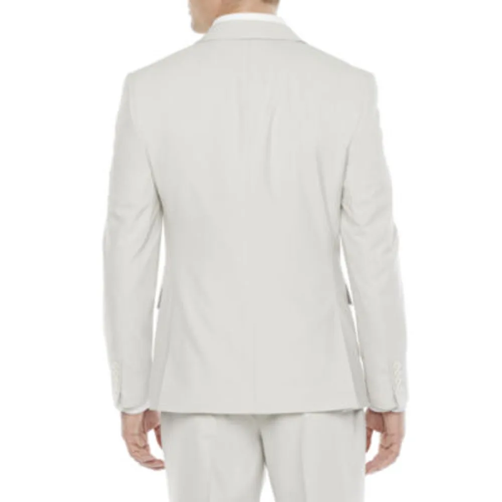 J. Ferrar 360 Mens Stretch Fabric Slim Fit Suit Jacket