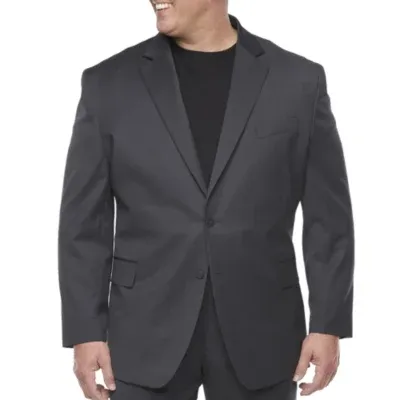 Stafford Washable Mens Big and Tall Classic Fit Suit Jacket