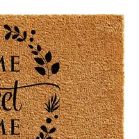 Calloway Mills Sweet Wreath Outdoor Rectangular Doormat