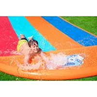 Bestway H2ogo! 16’ Quadruple Water Slide Pool Floats