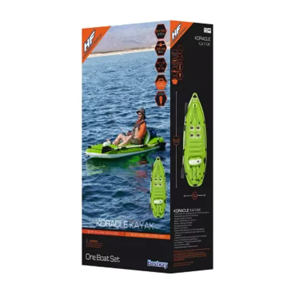 ballena azul tablero Haciendo Bestway Hydro-Force™ Koracle Inflatable Fishing Kayak Set Pool Float |  Vancouver Mall