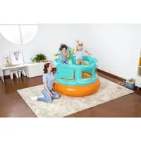 Bestway Up In & Over™ Hops 'N Hoops Bouncer Pool Float