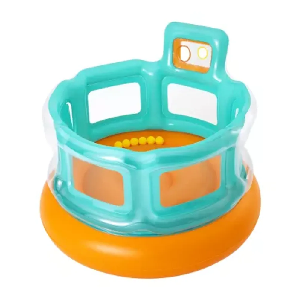 Bestway Up In & Over™ Hops 'N Hoops Bouncer Pool Float