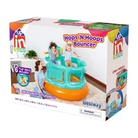 Bestway Up In & Over™ Hops 'N Hoops Bouncer Pool Float