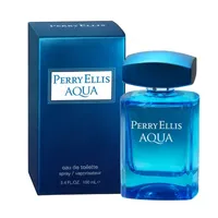 Perry Ellis Aqua For Men Eau De Toilette, 3.4 Oz