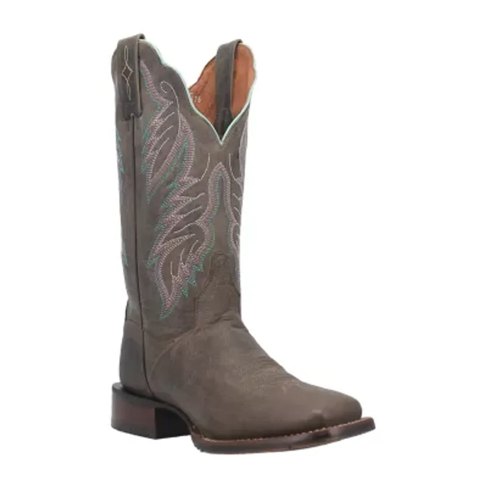 Dan Post Womens Kendall Block Heel Cowboy Boots