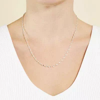 Silver Treasures Made In Italy Sterling Silver 18 Inch Twist Chain Necklace