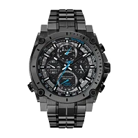 Bulova Precisionist Mens Chronograph Gray Stainless Steel Bracelet Watch 98b229