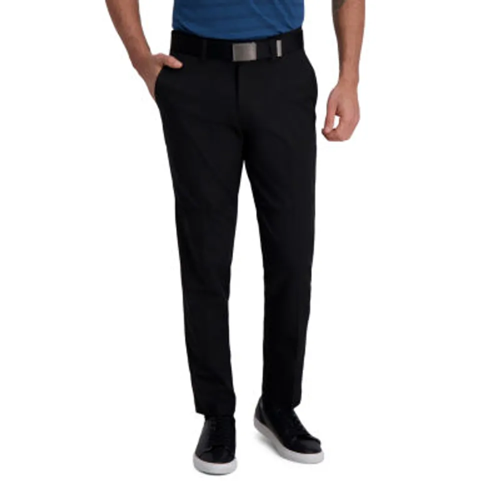 Haggar® Mens Cool Right Performance Flex Slim Fit Flat Front Pant - JCPenney