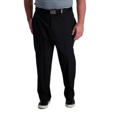 Haggar® Mens Cool Right Performance Big and Tall Classic Fit Flat Front Pant