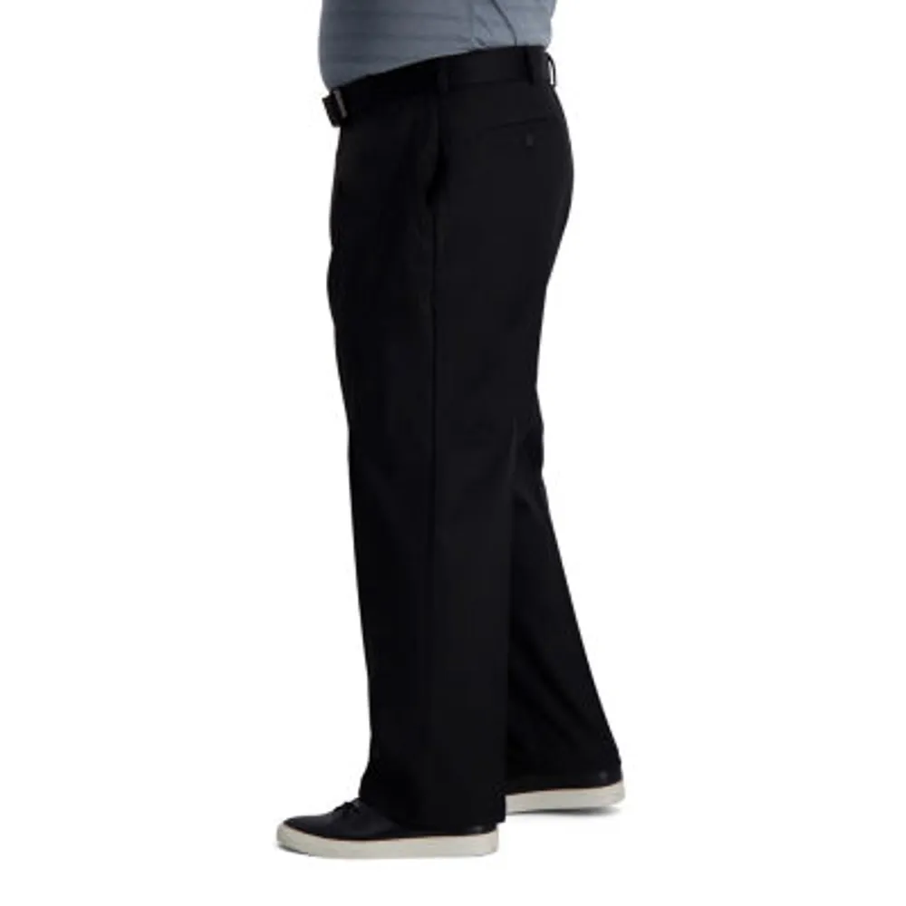 Haggar® Mens Cool Right Performance Big and Tall Classic Fit Flat Front Pant