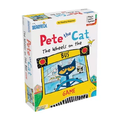 Briarpatch Pete The Cat - The Wheels On The Bus Game Board Game