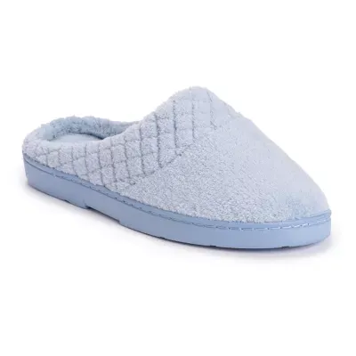 Muk Luks Quilted Womens Clog Slippers