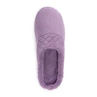 Muk Luks Quilted Womens Clog Slippers