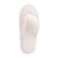 Muk Luks Darlene Thong Womens Slip-On Slippers