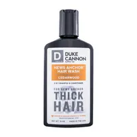 Duke Cannon News Anchor 2-In-1 - Cedarwood Shampoo - 10 oz.