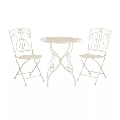 Semly Patio Collection 3-pc. Bistro Set Folding